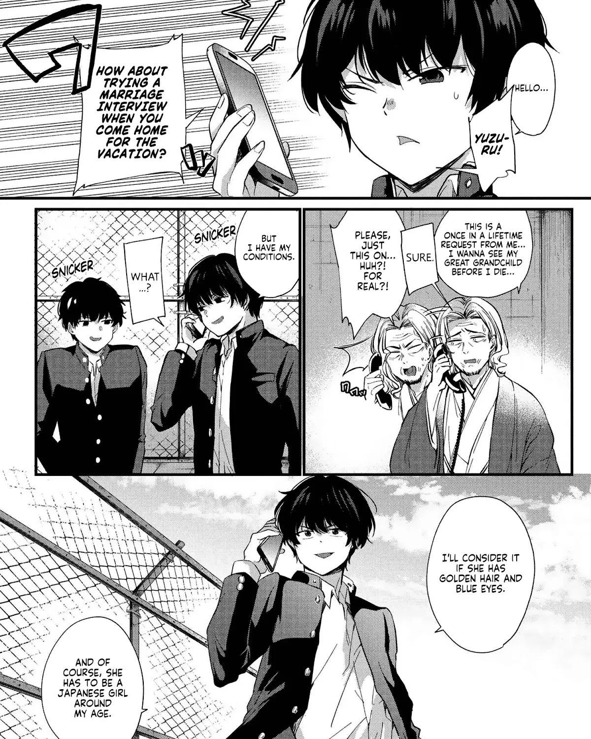 Omiai Shitakunakatta node, Murinandai na Jouken wo Tsuketara Doukyuusei ga Kita Ken ni Tsuite Zinmanga X Chapter 1 Page 13