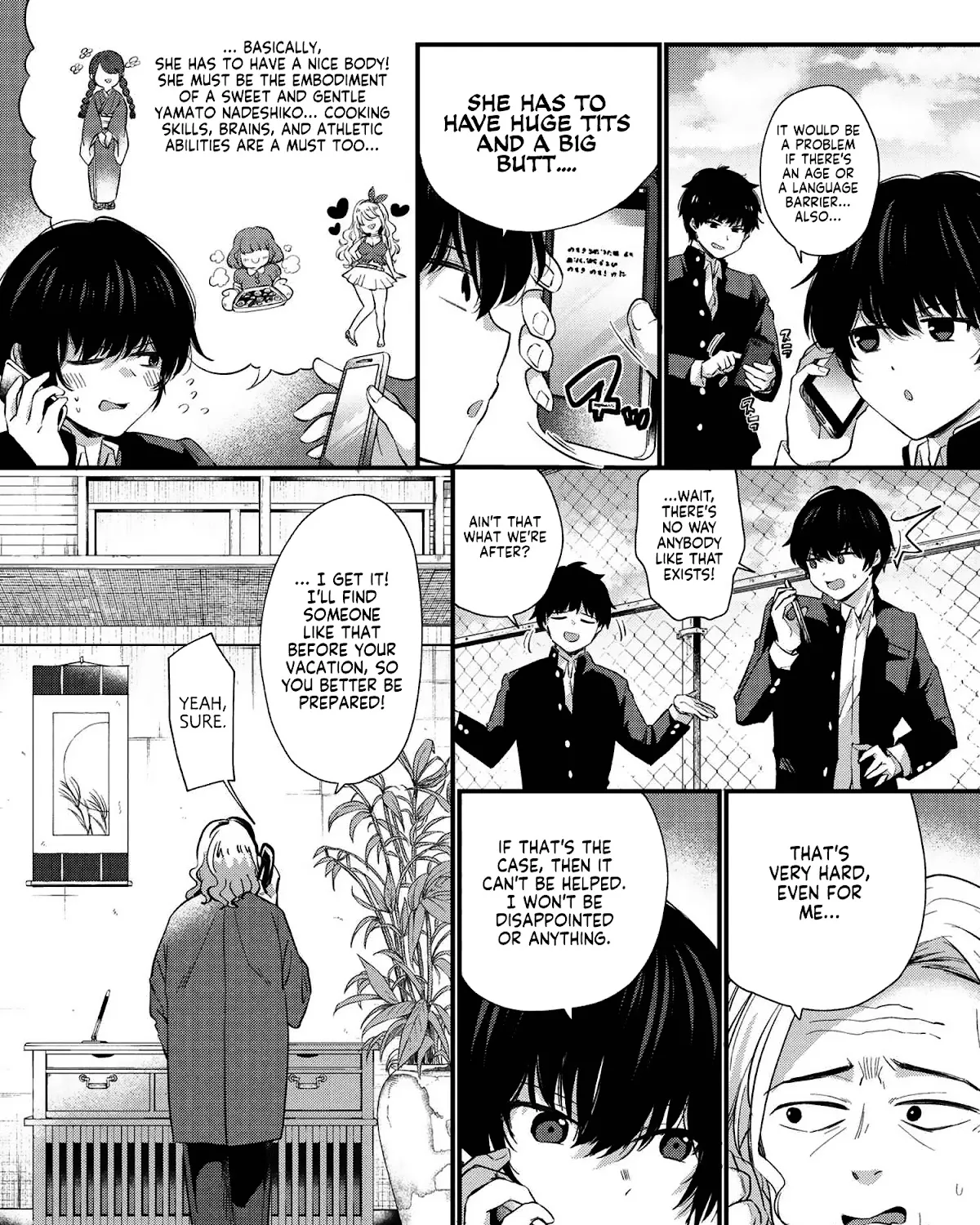 Omiai Shitakunakatta node, Murinandai na Jouken wo Tsuketara Doukyuusei ga Kita Ken ni Tsuite Zinmanga X Chapter 1 Page 15
