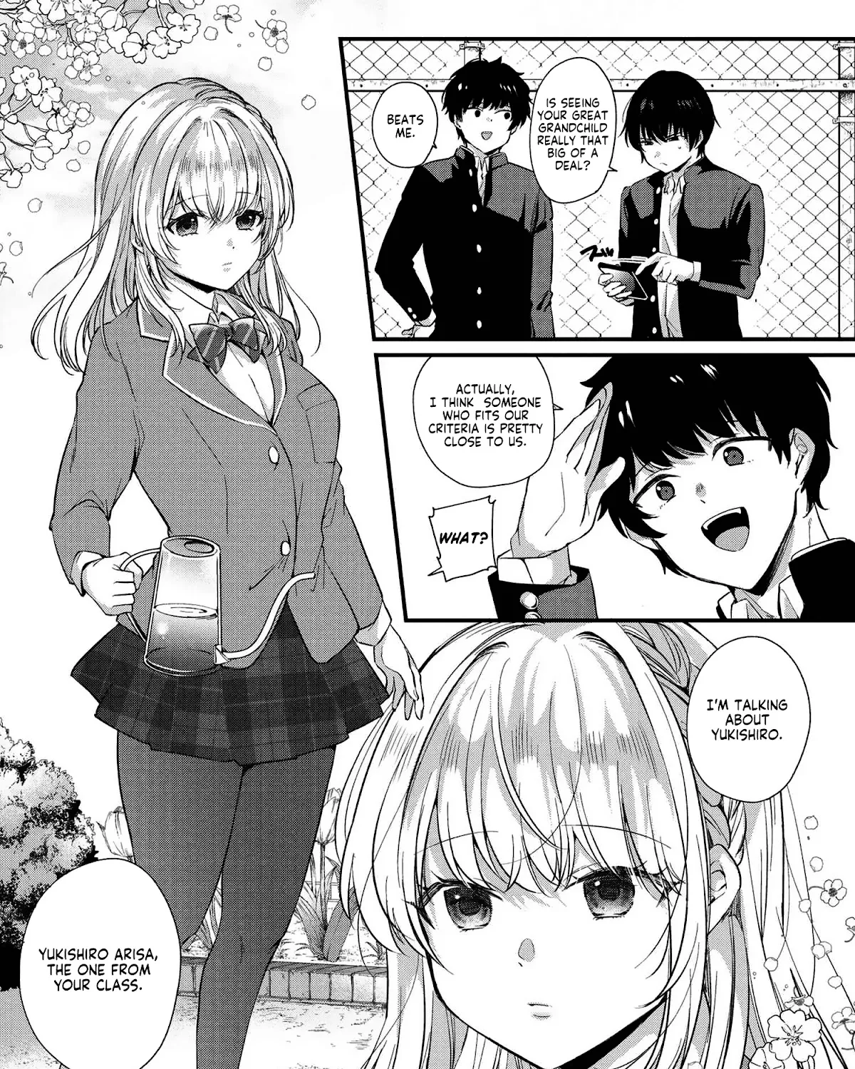 Omiai Shitakunakatta node, Murinandai na Jouken wo Tsuketara Doukyuusei ga Kita Ken ni Tsuite Zinmanga X Chapter 1 Page 17