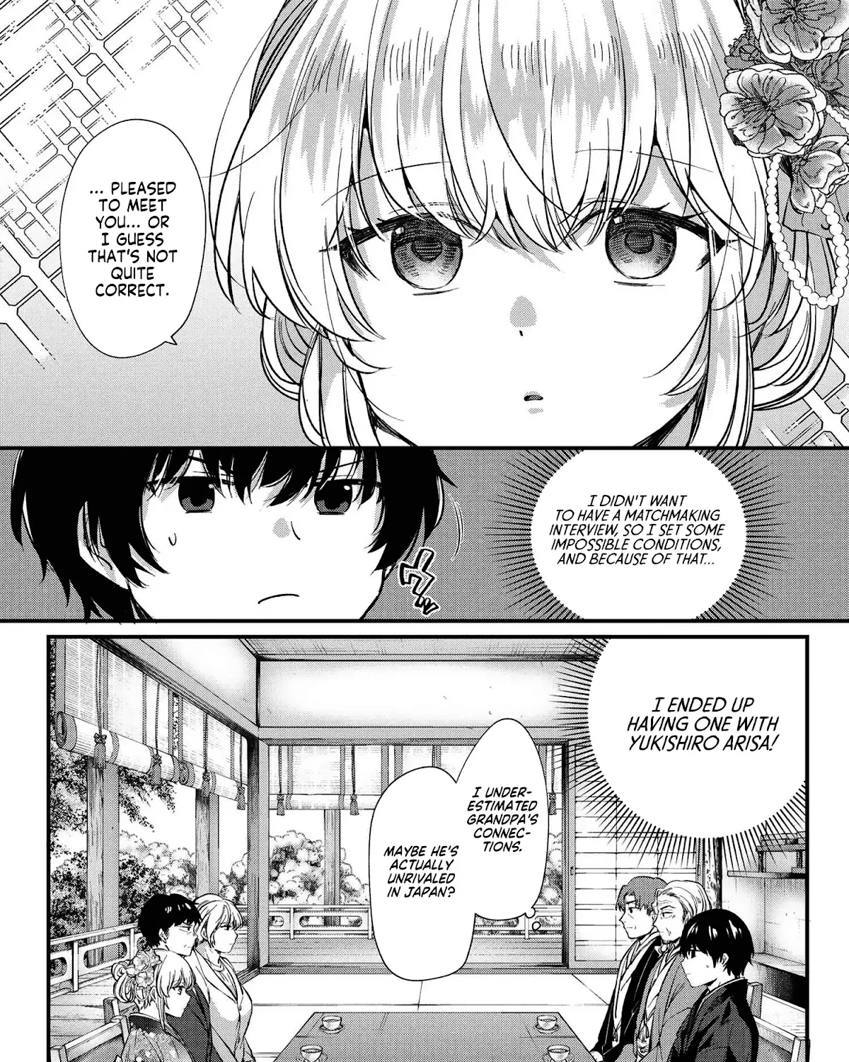 Omiai Shitakunakatta node, Murinandai na Jouken wo Tsuketara Doukyuusei ga Kita Ken ni Tsuite Zinmanga X Chapter 1 Page 25