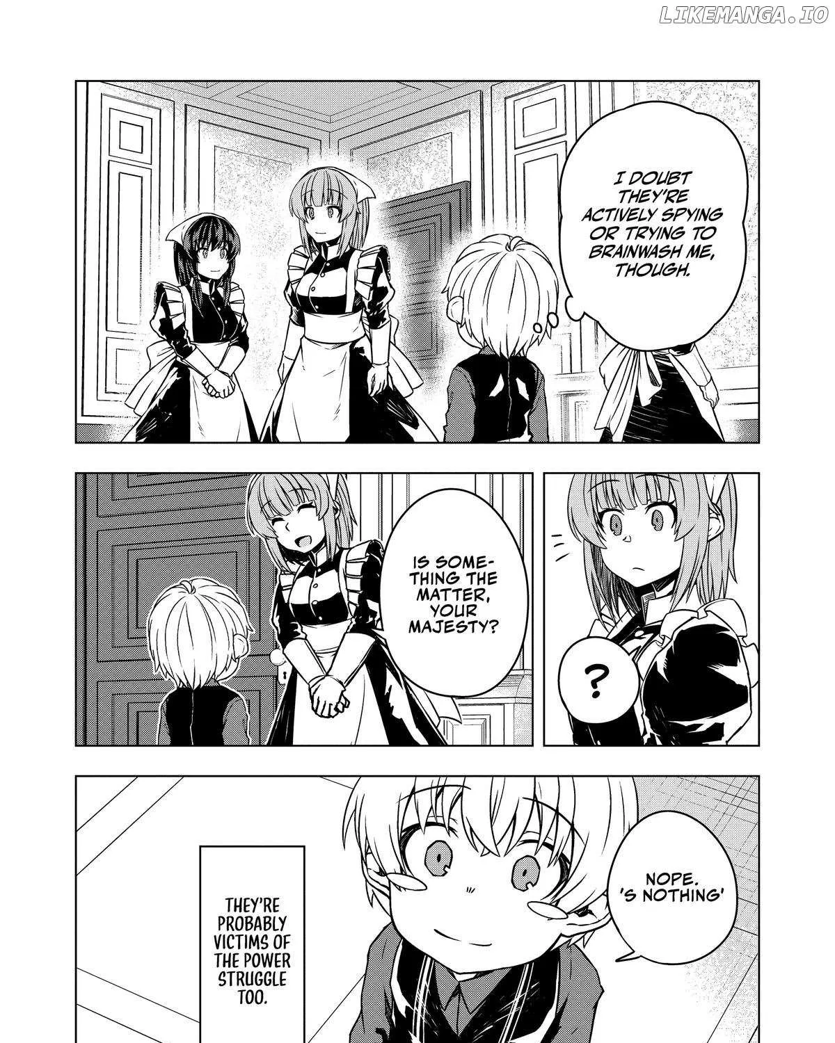 Tensei Shitara Koutei deshita ~Umare Nagara no Koutei wa Kono Saki Ikinokoreru ka~@COMIC Zinmanga X Chapter 3 Page 56
