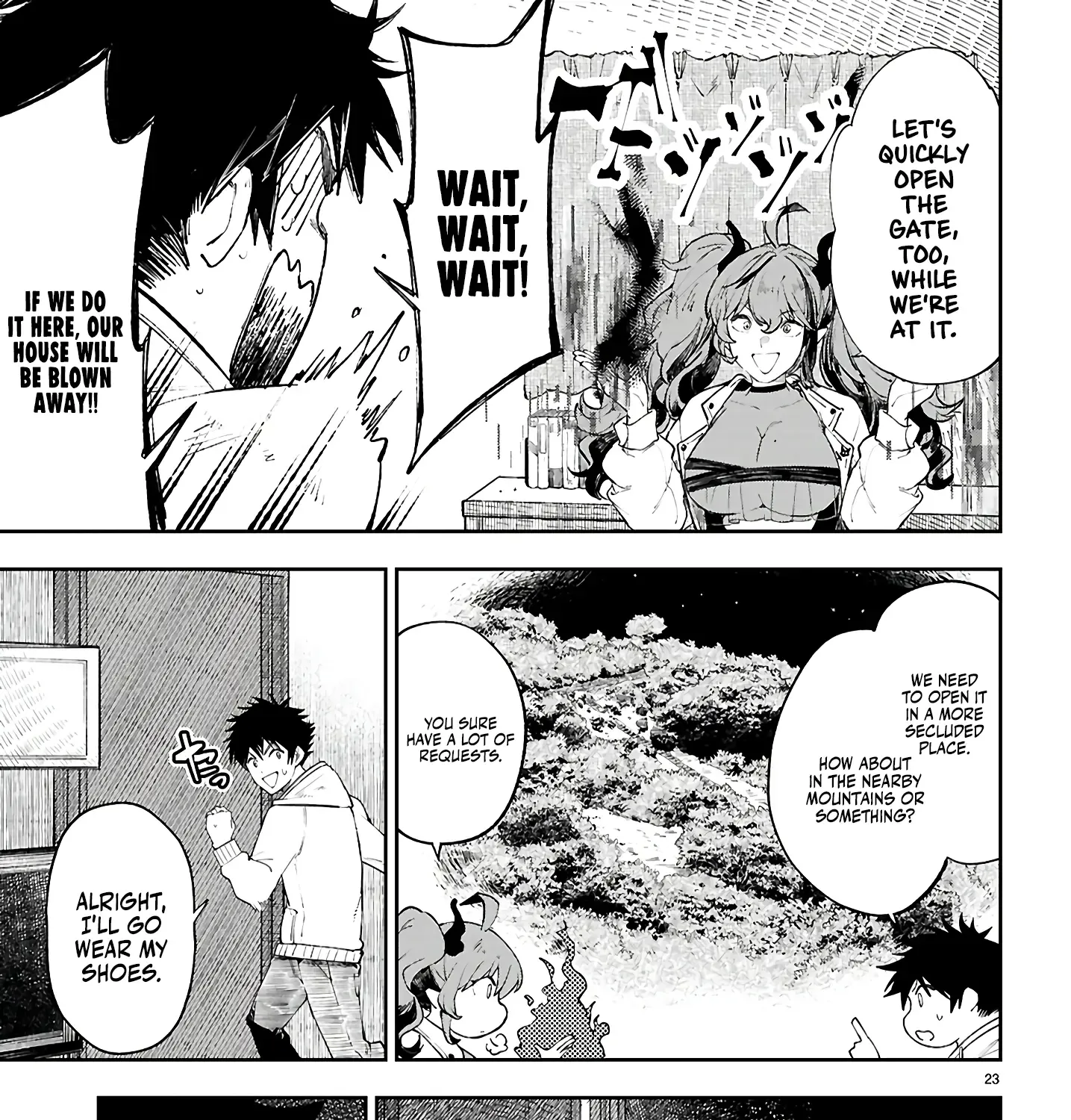 Yamu ni Yamarenu! Zinmanga X Chapter 1 Page 52