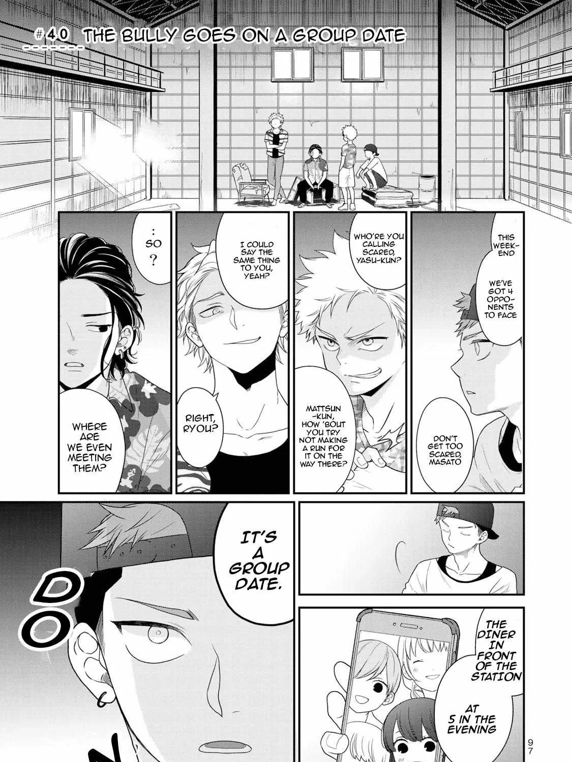 Bimyou ni Yasashii Ijimekko Zinmanga X Chapter 40 Page 2
