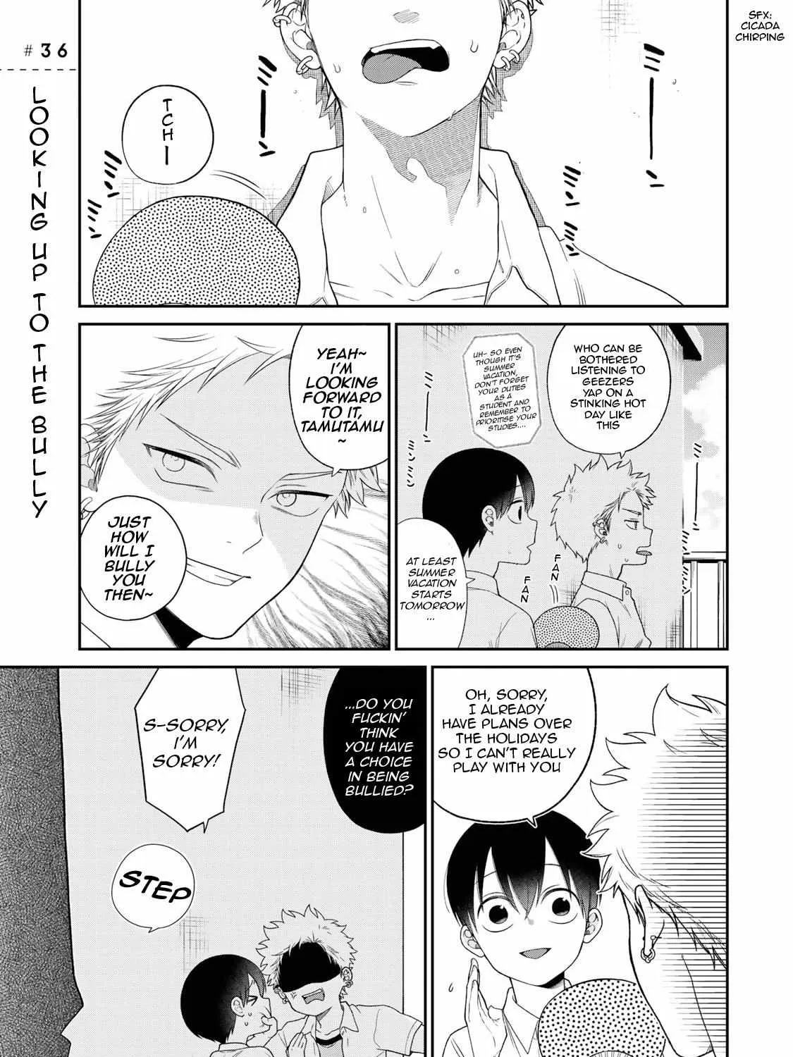 Bimyou ni Yasashii Ijimekko Zinmanga X Chapter 36 Page 2