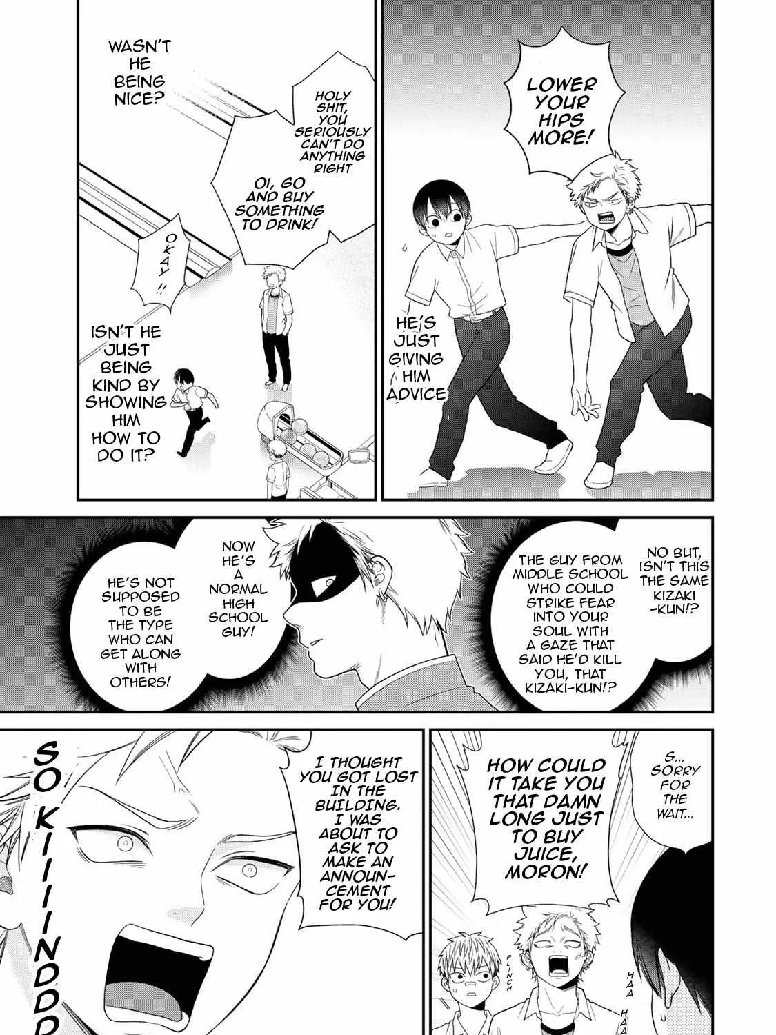 Bimyou ni Yasashii Ijimekko Zinmanga X Chapter 36 Page 14