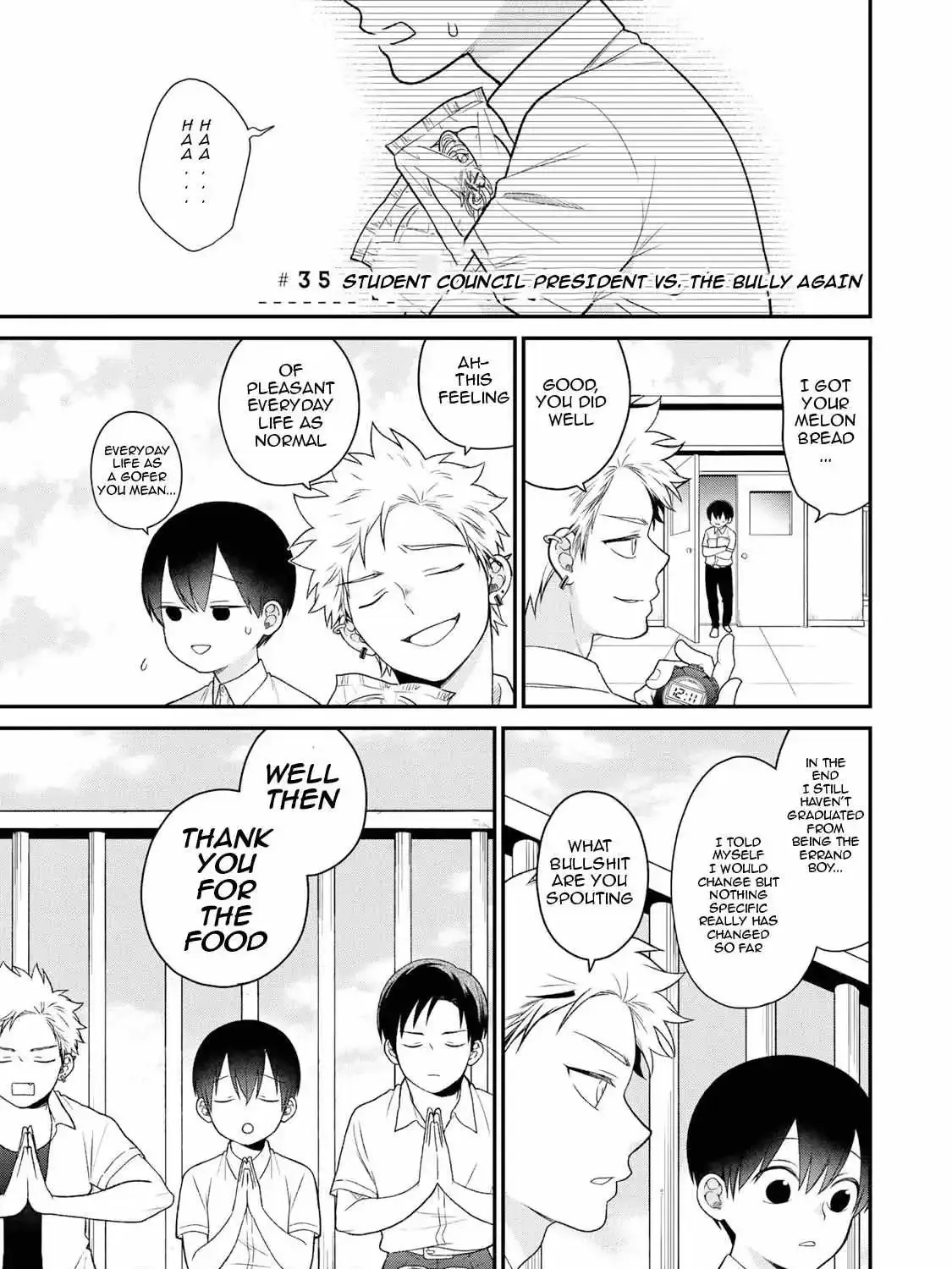 Bimyou ni Yasashii Ijimekko Zinmanga X Chapter 35 Page 2
