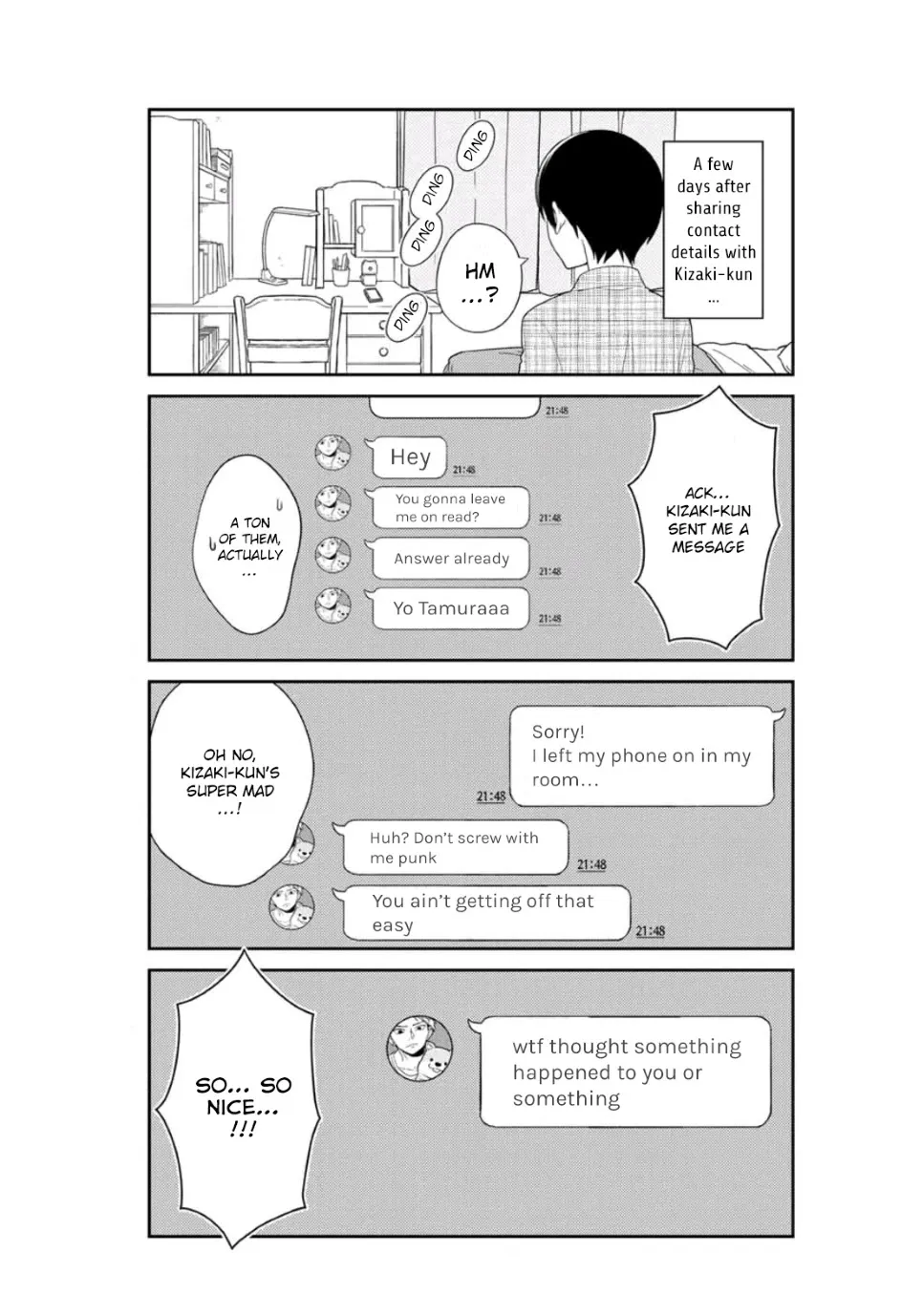 Bimyou ni Yasashii Ijimekko Zinmanga X Chapter 12 Page 6