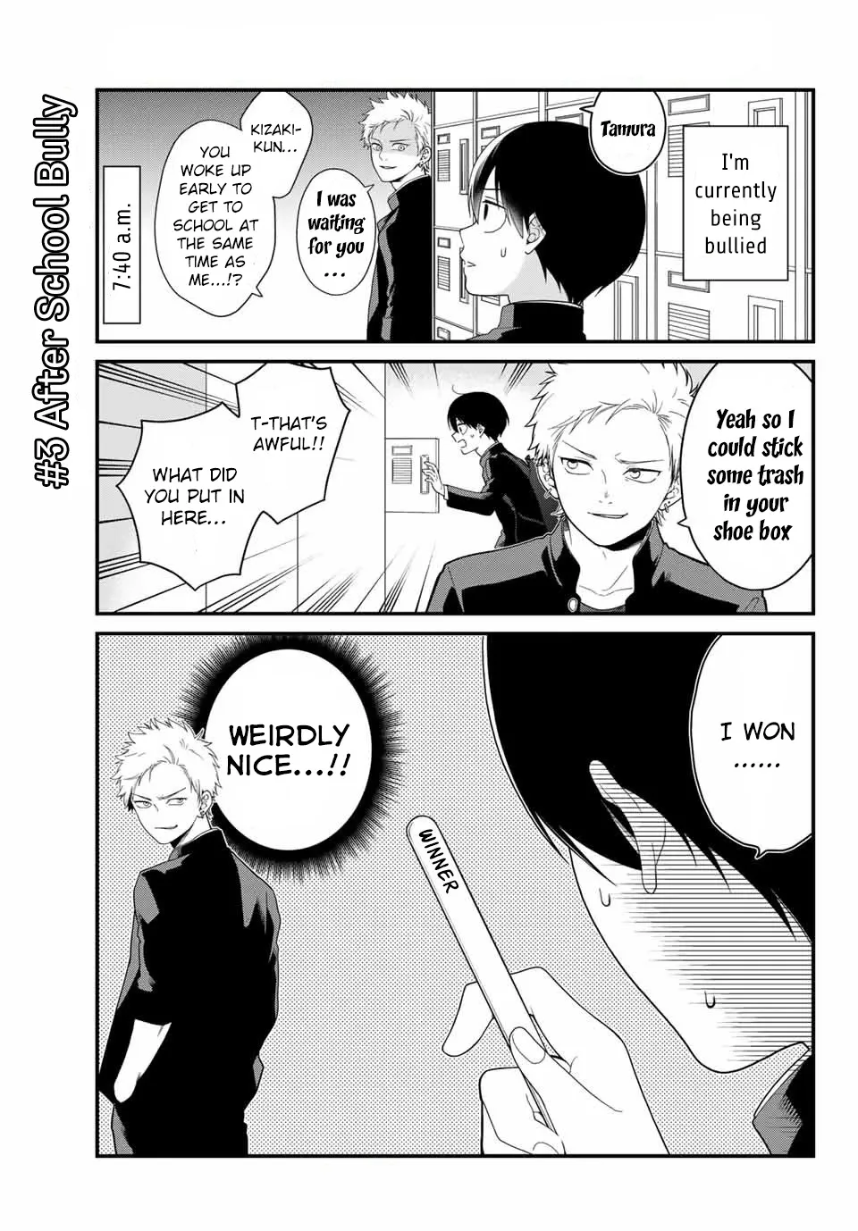 Bimyou ni Yasashii Ijimekko Zinmanga X Chapter 3 Page 2