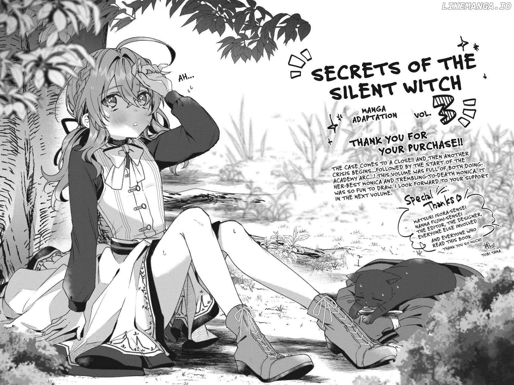 Secrets of the Silent Witch Zinmanga X Chapter 13.5 Page 12