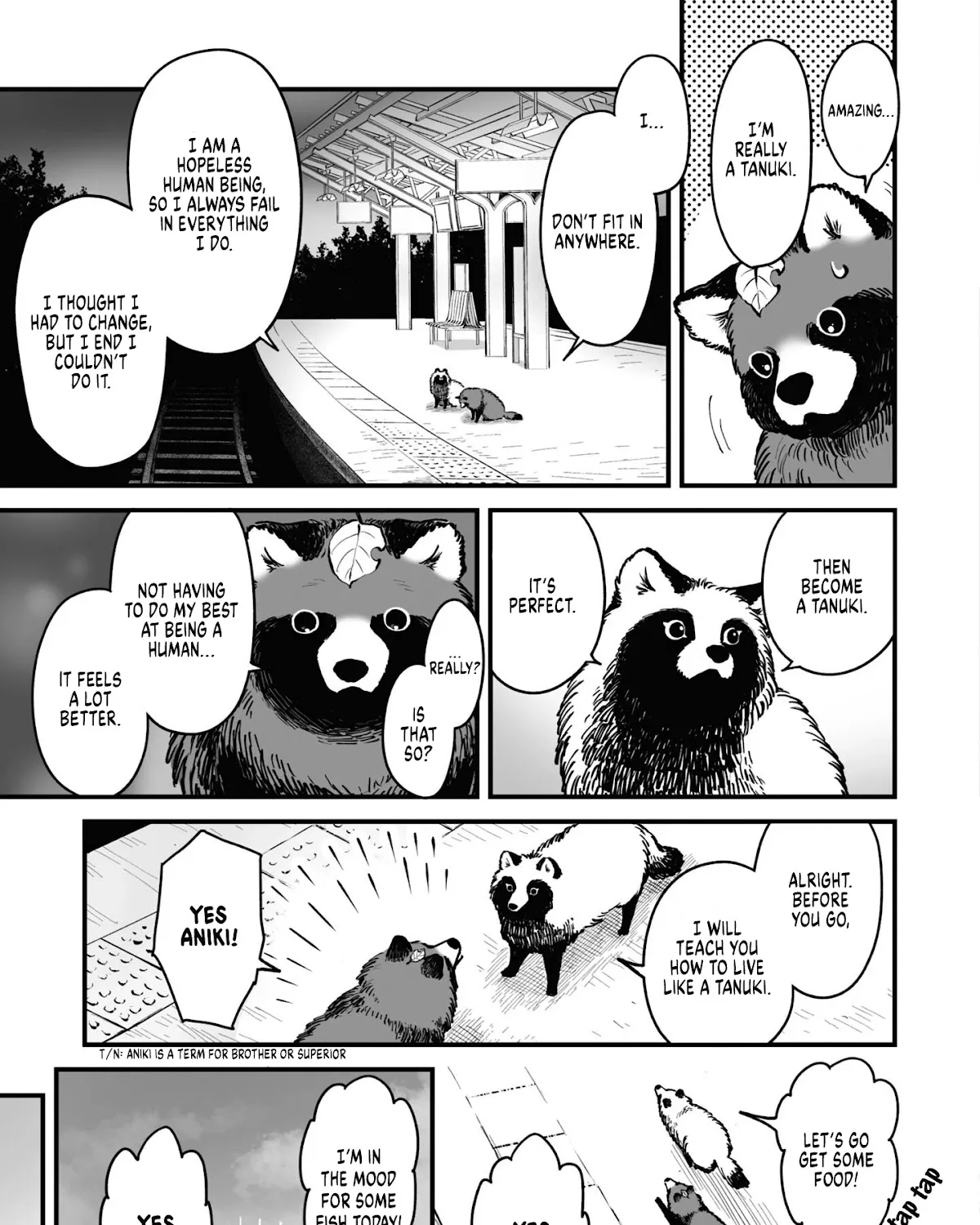 Tanuki Zinmanga X Chapter 13 Page 6