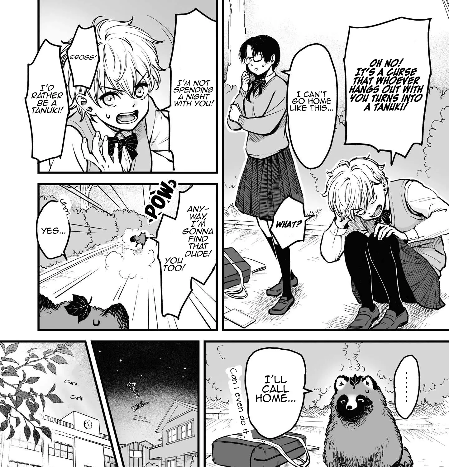 Tanuki Zinmanga X Chapter 9.1 Page 8
