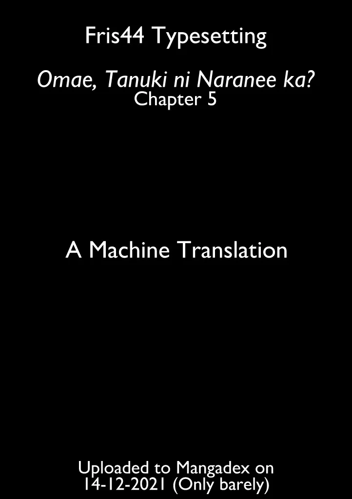 Tanuki Zinmanga X Chapter 6 Page 1