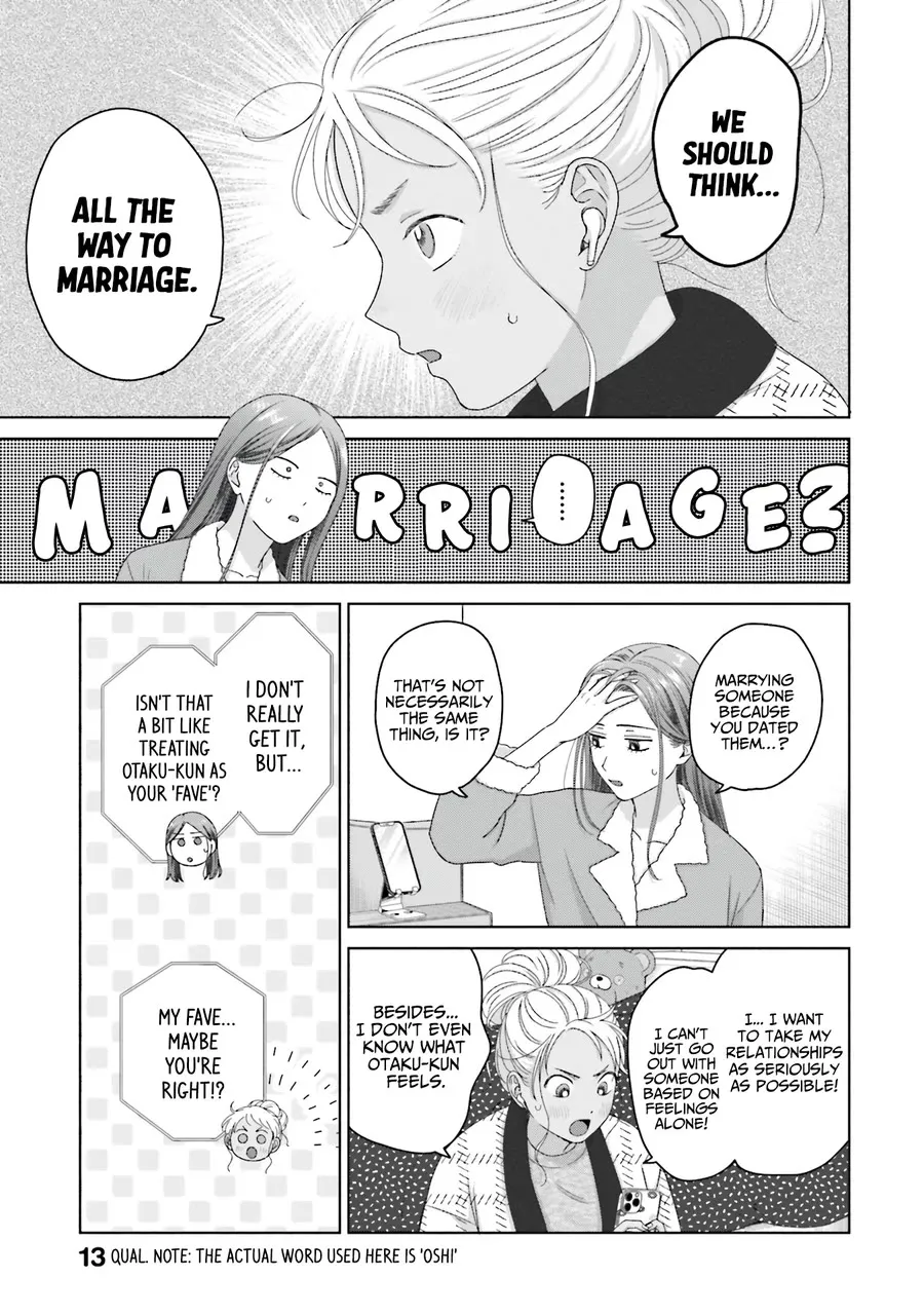Gal Can’t Be Kind to Otaku!? Zinmanga X Chapter 45 Page 14
