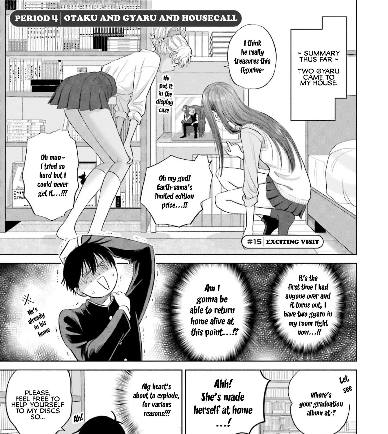 Gal Can’t Be Kind to Otaku!? Zinmanga X Chapter 4 Page 1