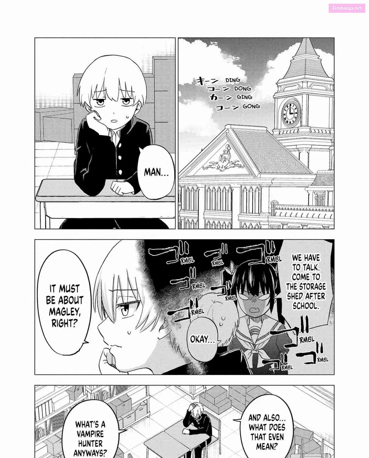 Maid-san wa Kyuuketsuki Zinmanga X Chapter 13 Page 3