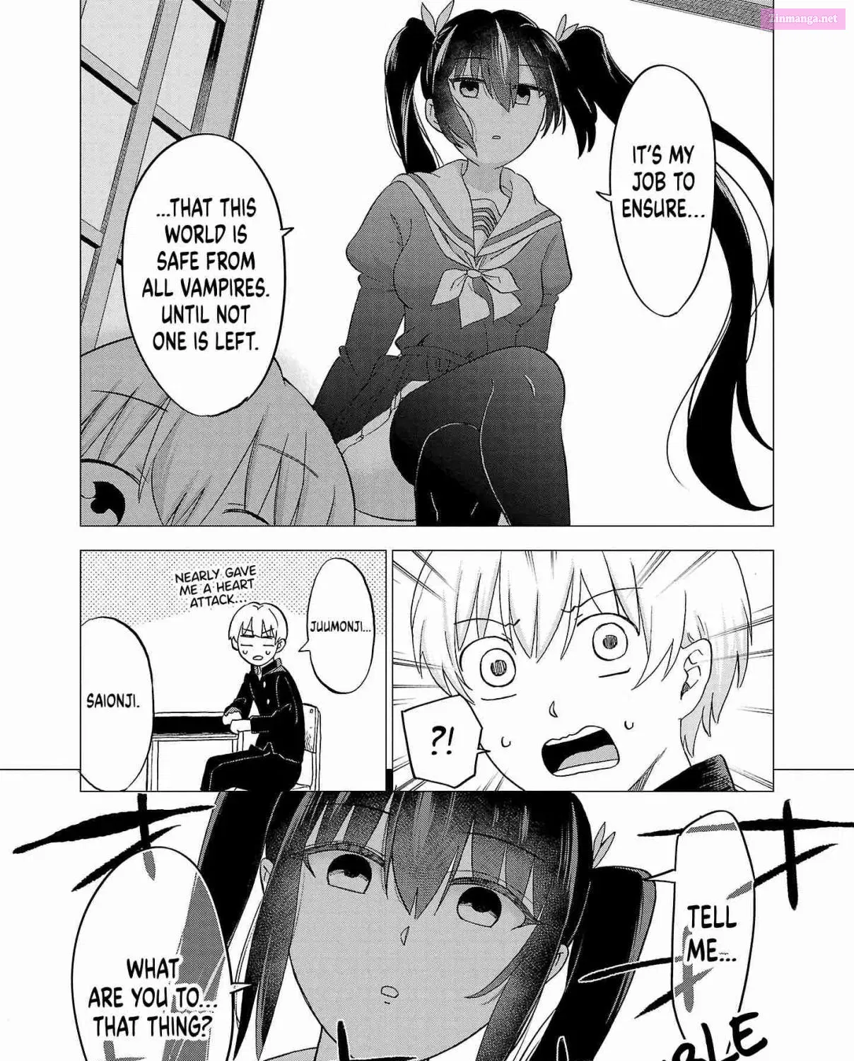 Maid-san wa Kyuuketsuki Zinmanga X Chapter 13 Page 5