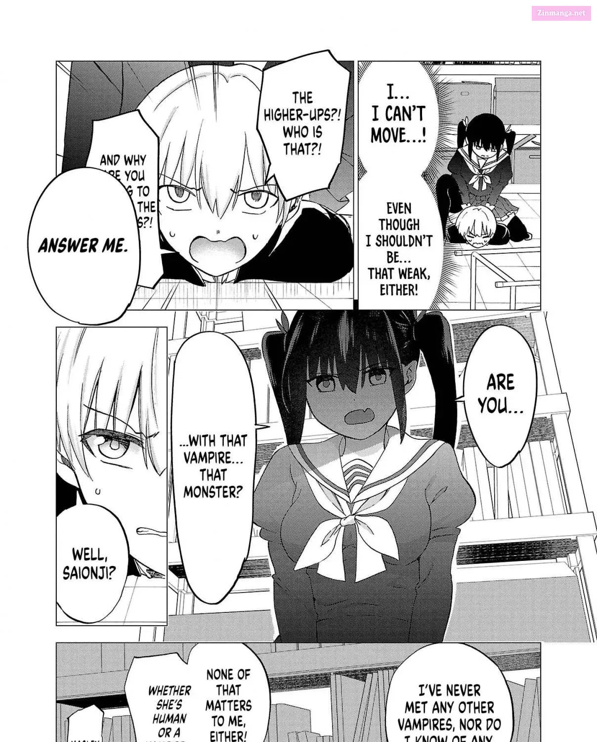 Maid-san wa Kyuuketsuki Zinmanga X Chapter 13 Page 9