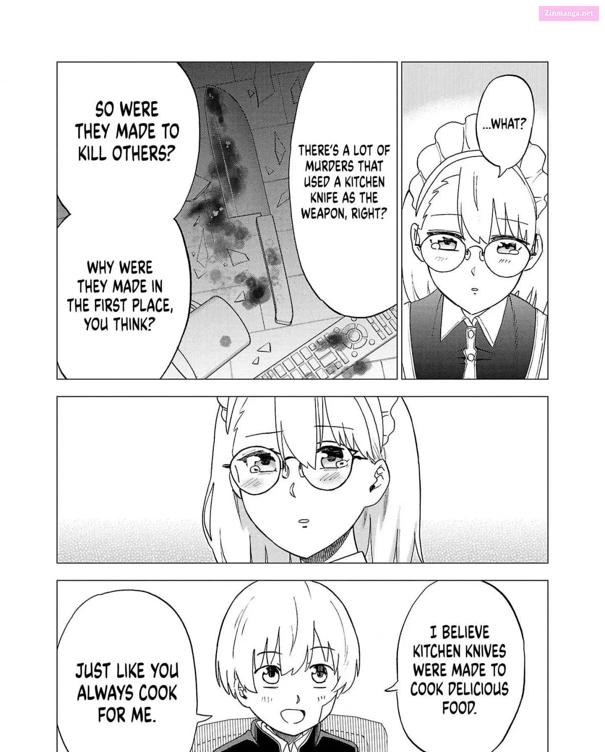 Maid-san wa Kyuuketsuki Zinmanga X Chapter 10 Page 23