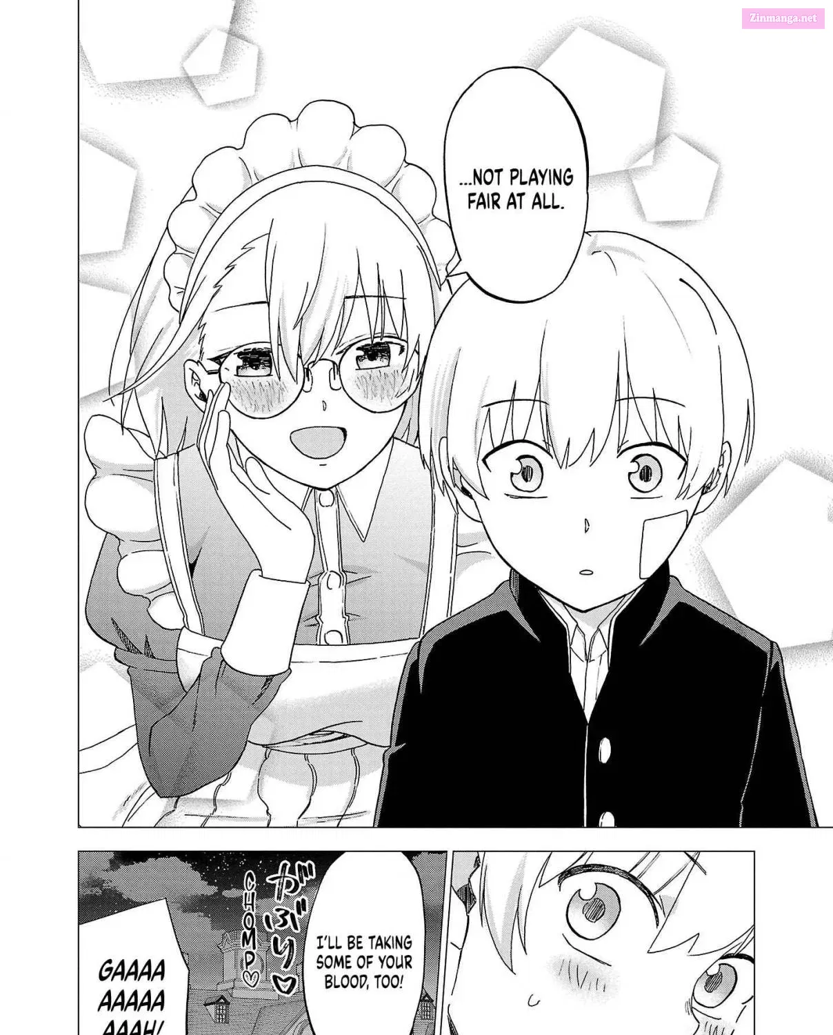 Maid-san wa Kyuuketsuki Zinmanga X Chapter 10 Page 35