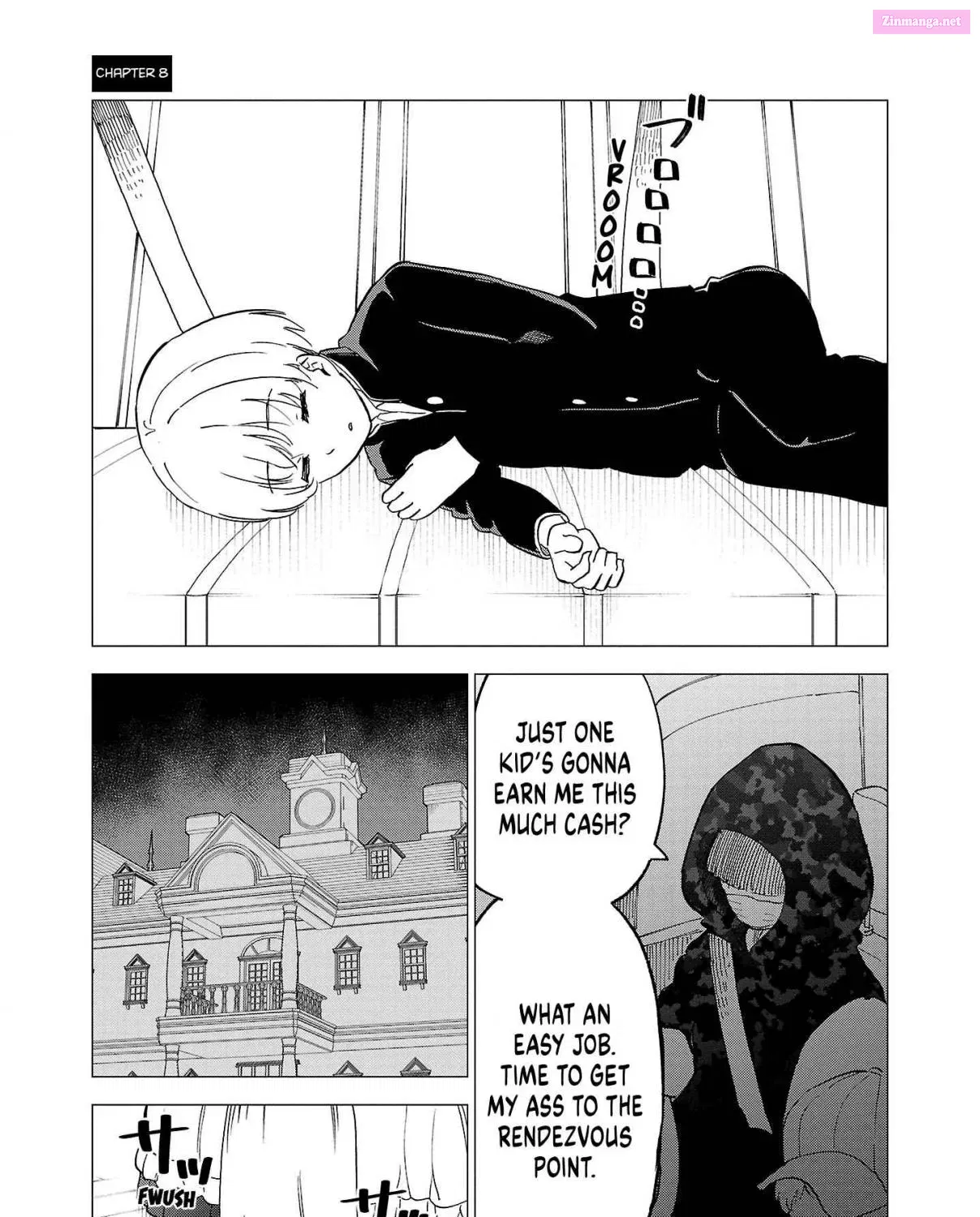 Maid-san wa Kyuuketsuki Zinmanga X Chapter 8 Page 1