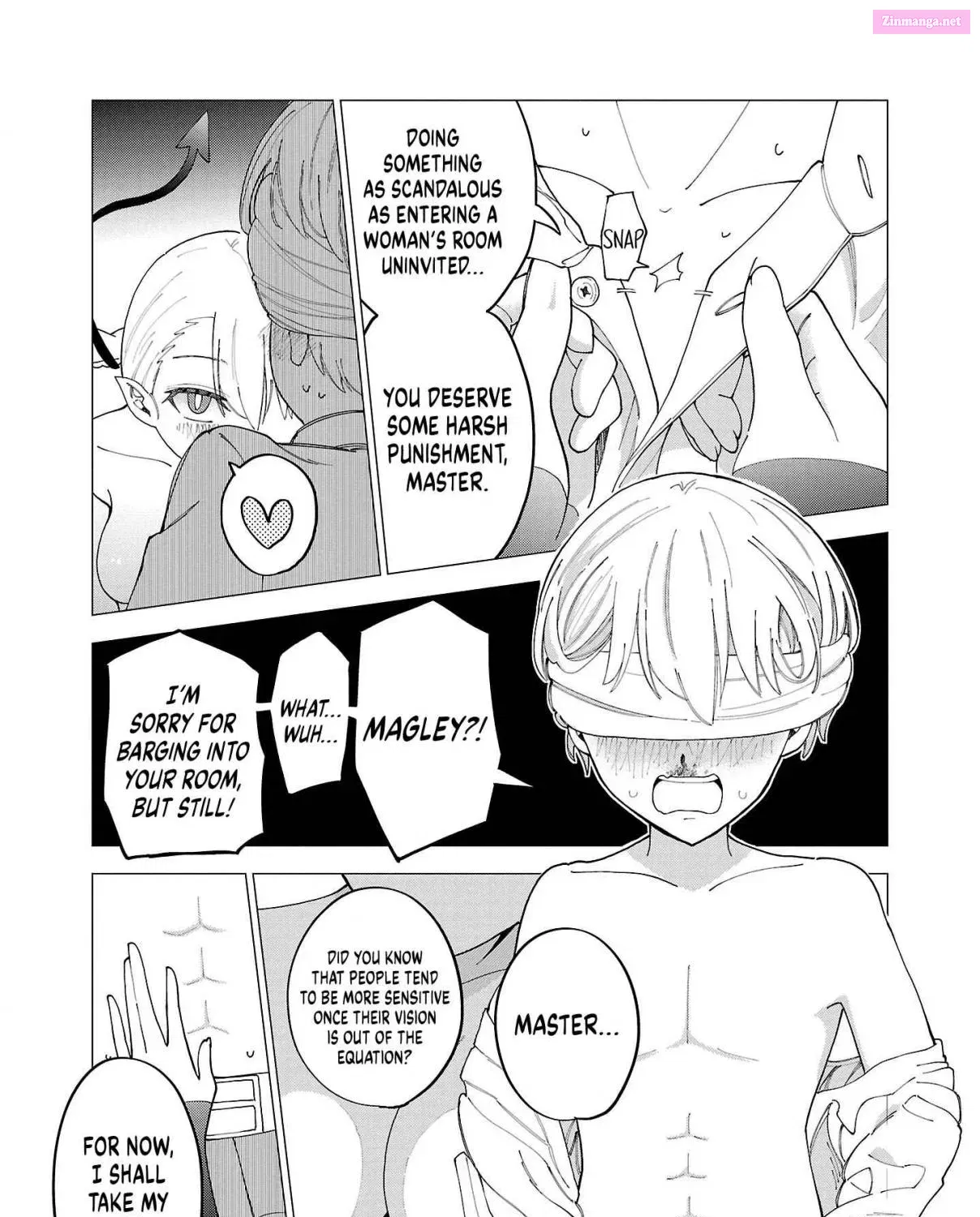 Maid-san wa Kyuuketsuki Zinmanga X Chapter 3 Page 19