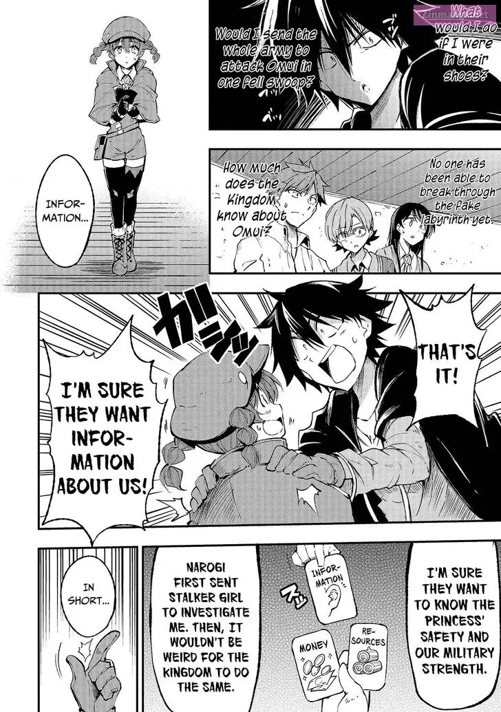 Hitoribocchi no Isekai Kouryaku Zinmanga X Chapter 115 Page 8