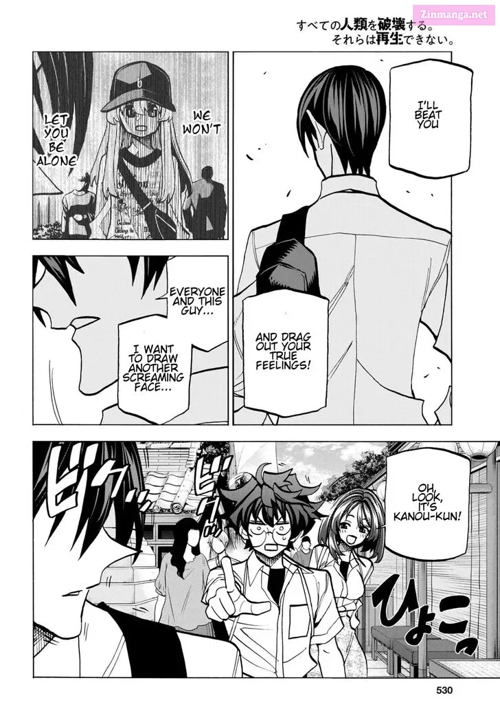 SUBETE NO JINRUI O HAKAI SURU. SORERA WA SAISEI DEKINAI. Zinmanga X Chapter 43 Page 14