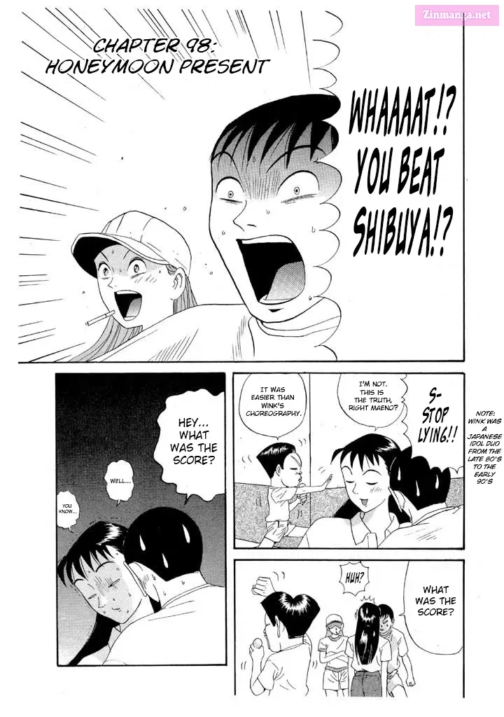 Go! Ina Junior High Ping-Pong Club Zinmanga X Chapter 98 Page 1