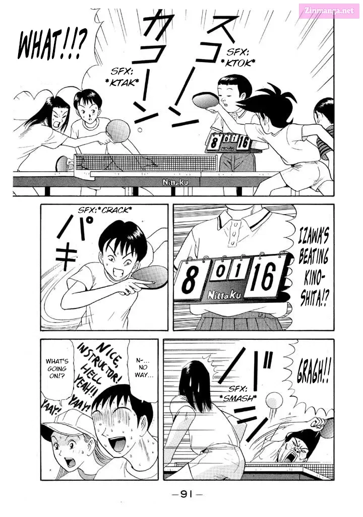 Go! Ina Junior High Ping-Pong Club Zinmanga X Chapter 98 Page 13