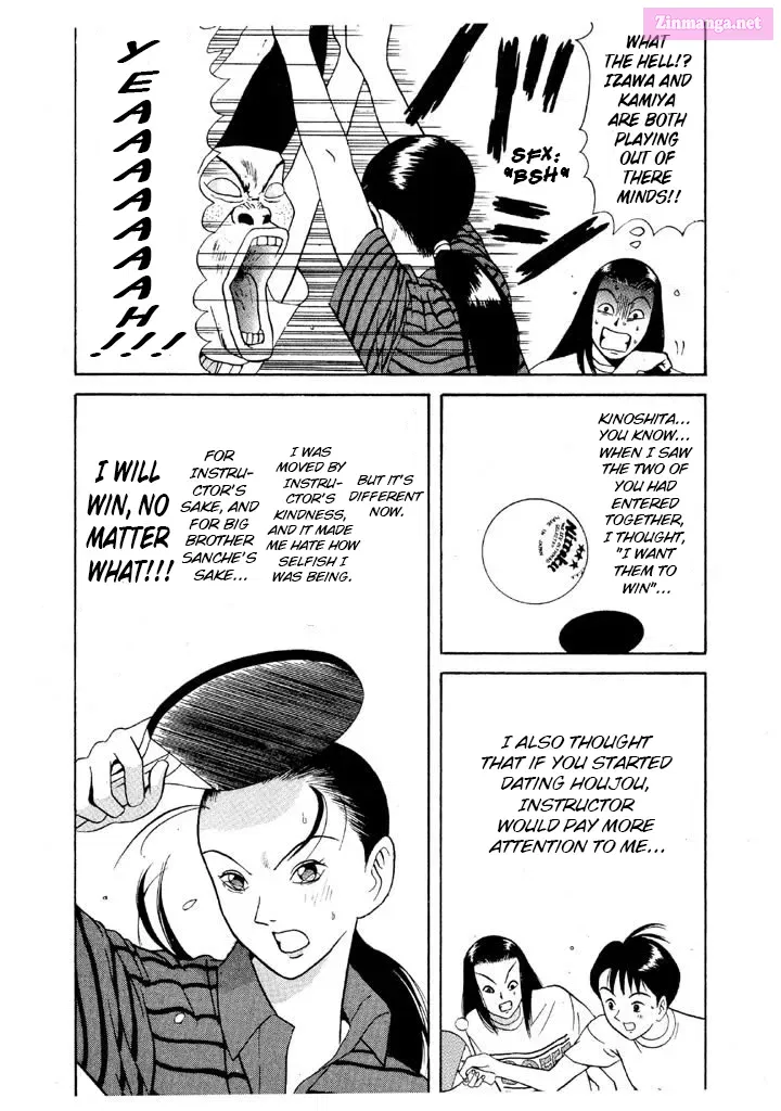 Go! Ina Junior High Ping-Pong Club Zinmanga X Chapter 98 Page 14