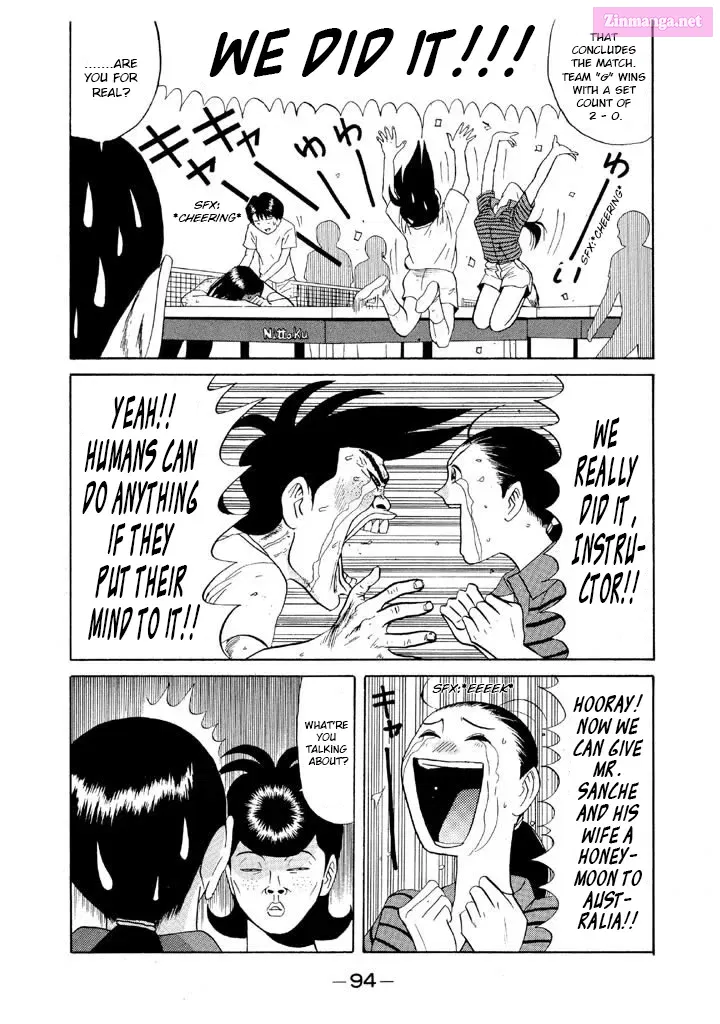 Go! Ina Junior High Ping-Pong Club Zinmanga X Chapter 98 Page 16
