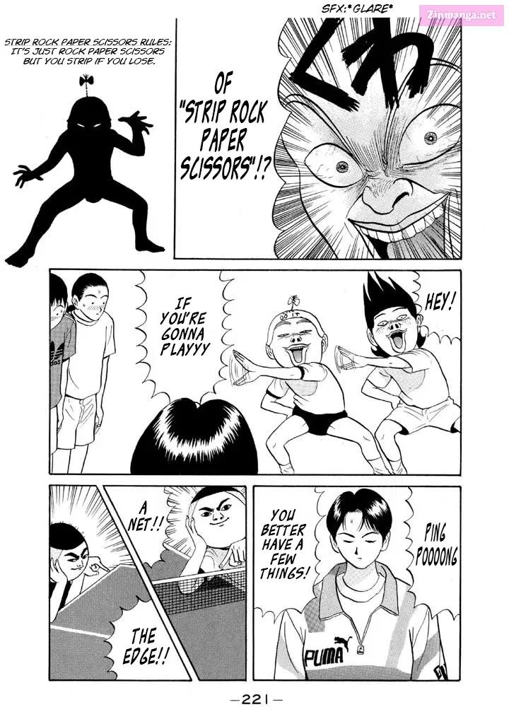 Go! Ina Junior High Ping-Pong Club Zinmanga X Chapter 59 Page 13