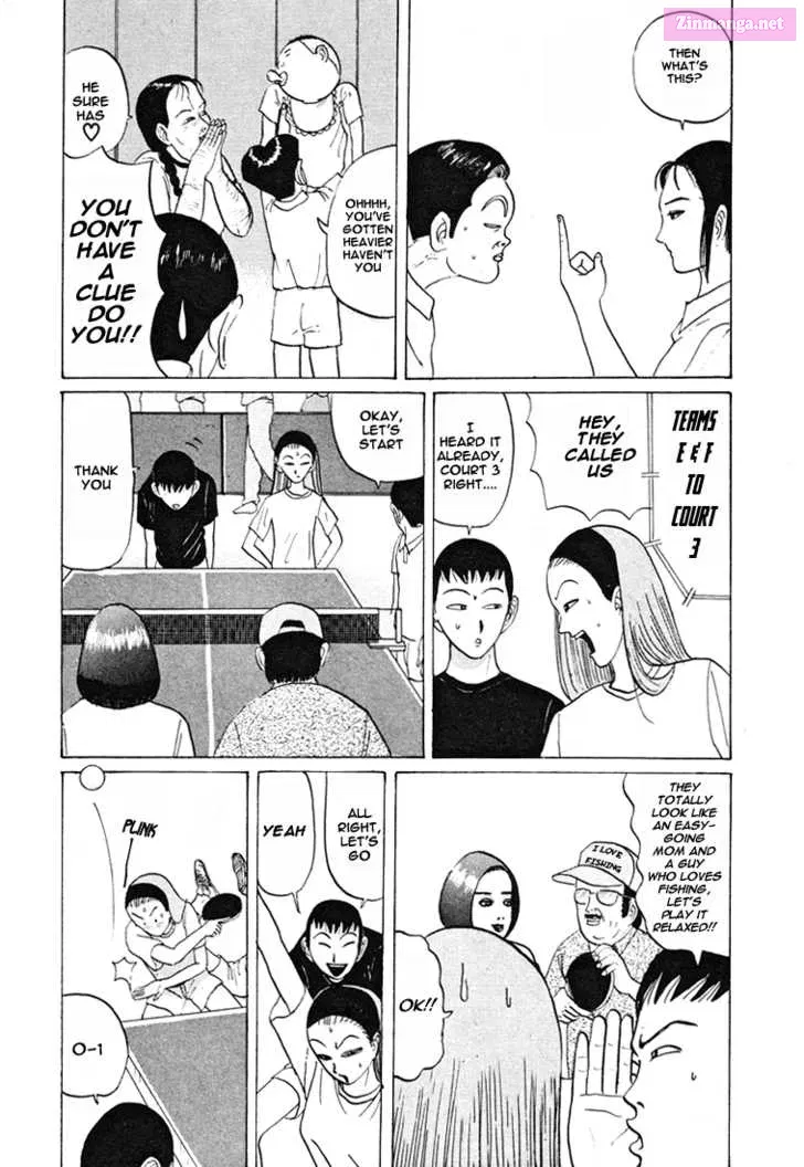 Go! Ina Junior High Ping-Pong Club Zinmanga X Chapter 34 Page 9