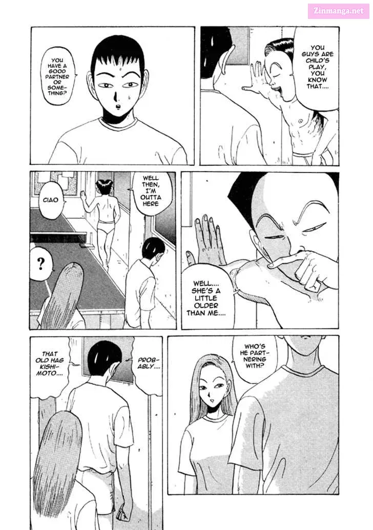 Go! Ina Junior High Ping-Pong Club Zinmanga X Chapter 33 Page 10
