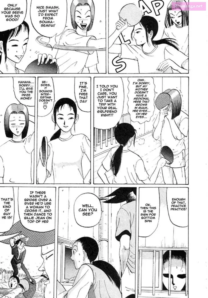 Go! Ina Junior High Ping-Pong Club Zinmanga X Chapter 33 Page 12