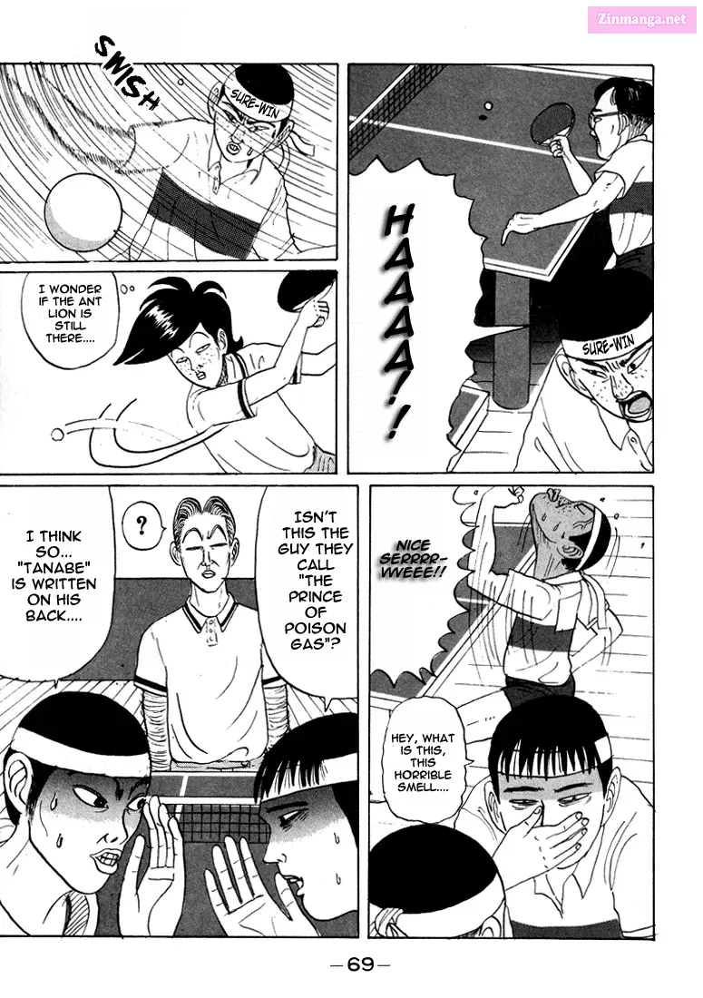Go! Ina Junior High Ping-Pong Club Zinmanga X Chapter 16 Page 10