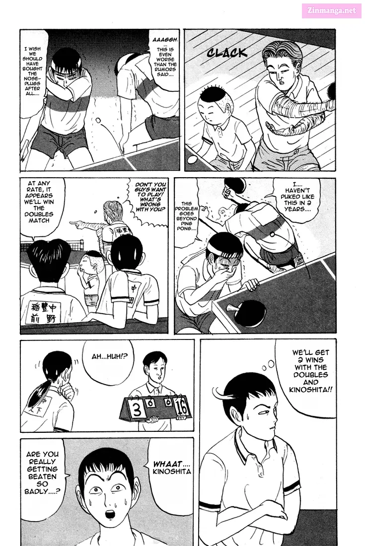 Go! Ina Junior High Ping-Pong Club Zinmanga X Chapter 16 Page 11