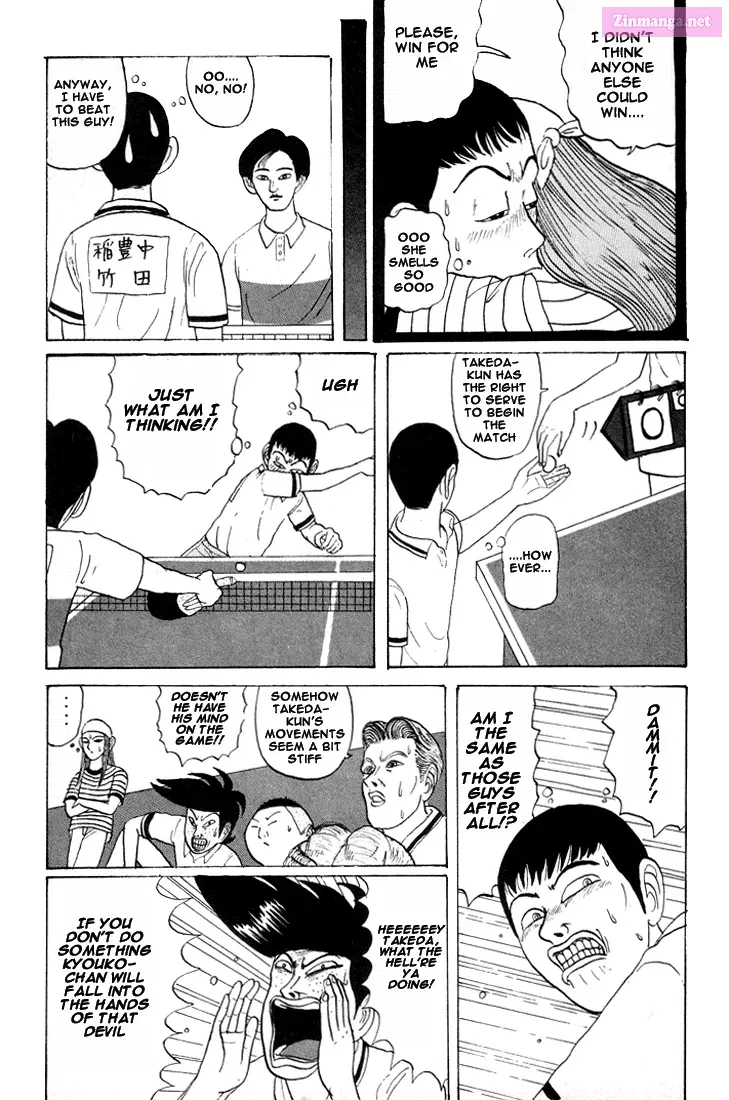 Go! Ina Junior High Ping-Pong Club Zinmanga X Chapter 16 Page 14