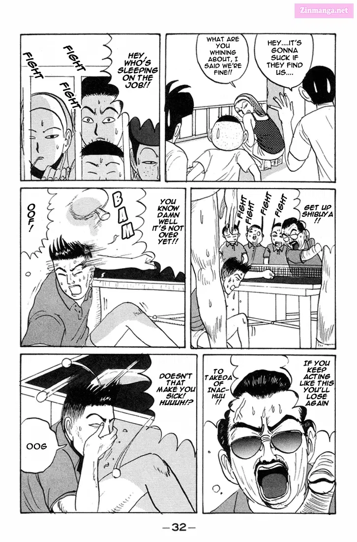 Go! Ina Junior High Ping-Pong Club Zinmanga X Chapter 14 Page 11