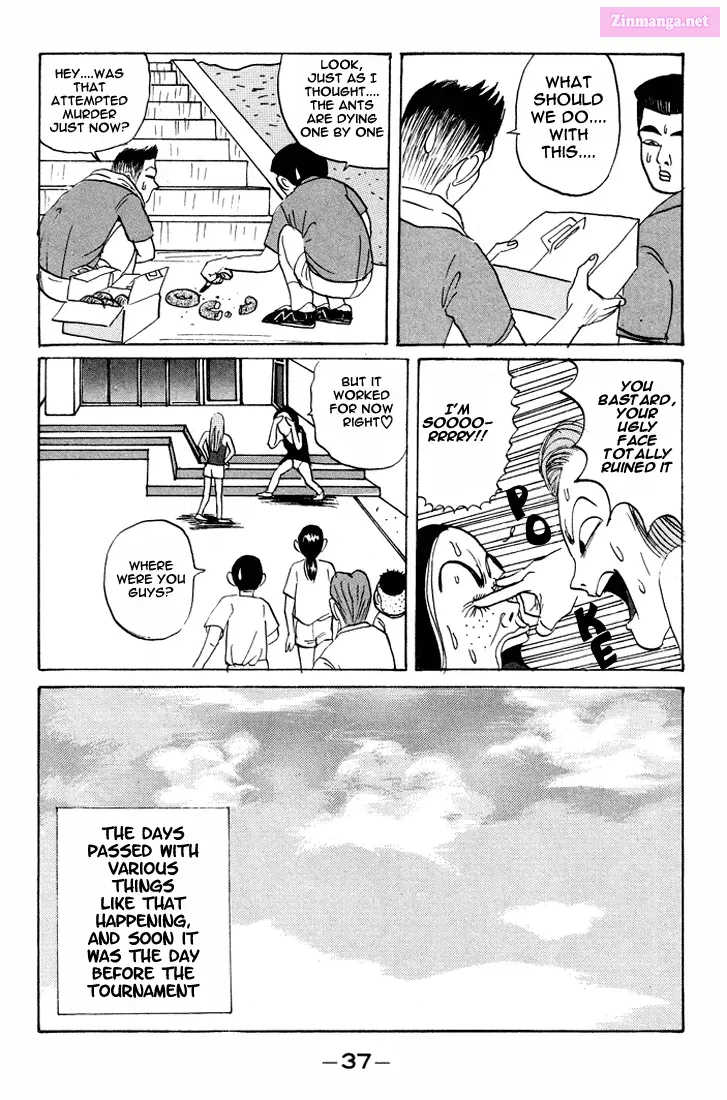 Go! Ina Junior High Ping-Pong Club Zinmanga X Chapter 14 Page 16