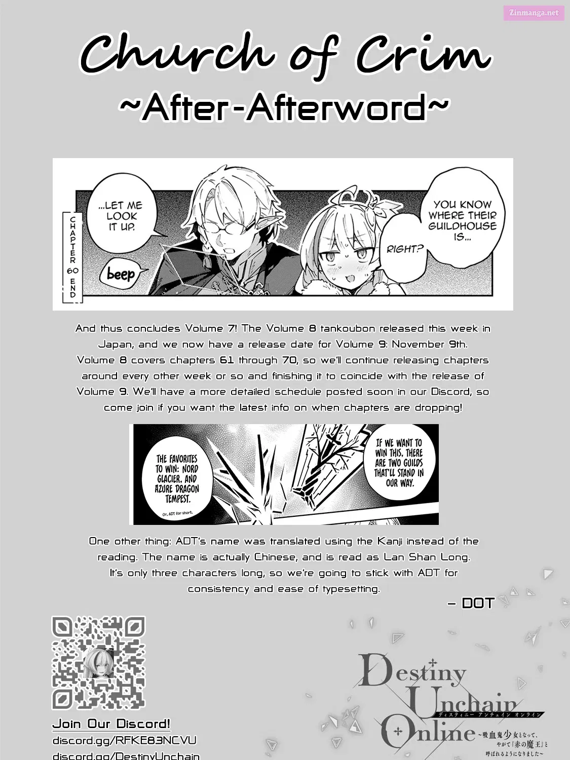 Destiny Unchain Online ~Kyuuketsu-ki Shoujo to natte, Yagate『 Aka no Maou』to Yobareru You ni Narimashita~ Zinmanga X Chapter 60 Page 33
