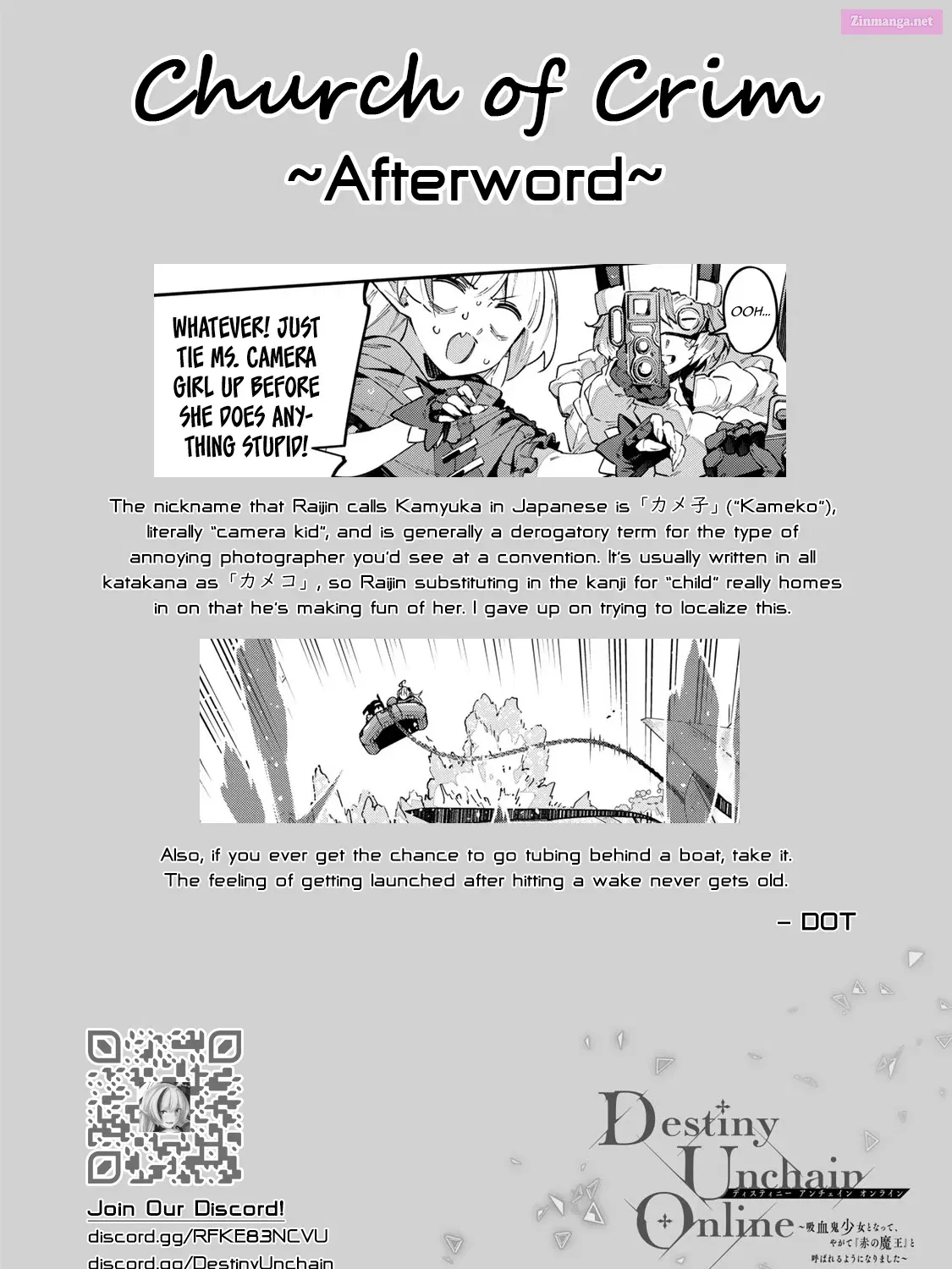 Destiny Unchain Online ~Kyuuketsu-ki Shoujo to natte, Yagate『 Aka no Maou』to Yobareru You ni Narimashita~ Zinmanga X Chapter 55 Page 34