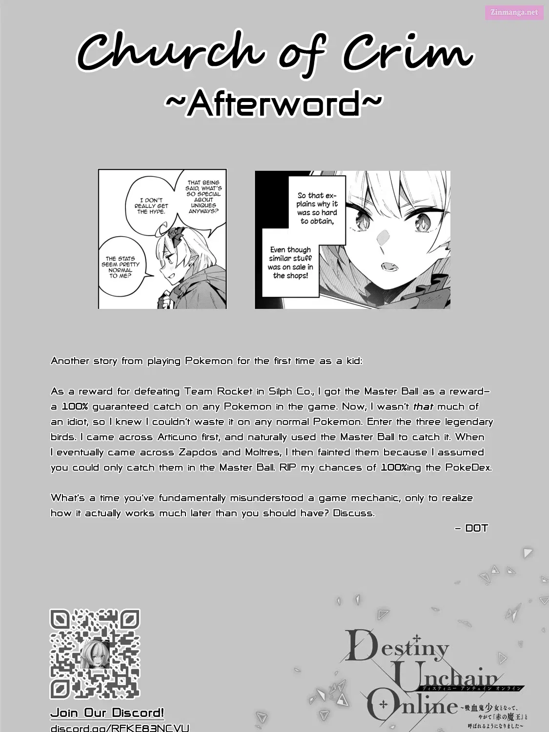 Destiny Unchain Online ~Kyuuketsu-ki Shoujo to natte, Yagate『 Aka no Maou』to Yobareru You ni Narimashita~ Zinmanga X Chapter 48 Page 37