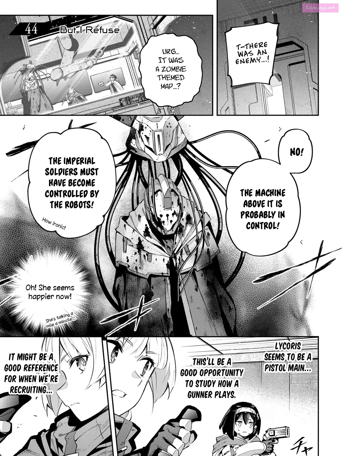 Destiny Unchain Online ~Kyuuketsu-ki Shoujo to natte, Yagate『 Aka no Maou』to Yobareru You ni Narimashita~ Zinmanga X Chapter 44 Page 2