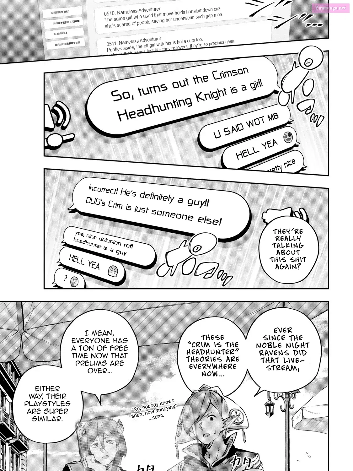 Destiny Unchain Online ~Kyuuketsu-ki Shoujo to natte, Yagate『 Aka no Maou』to Yobareru You ni Narimashita~ Zinmanga X Chapter 40 Page 2