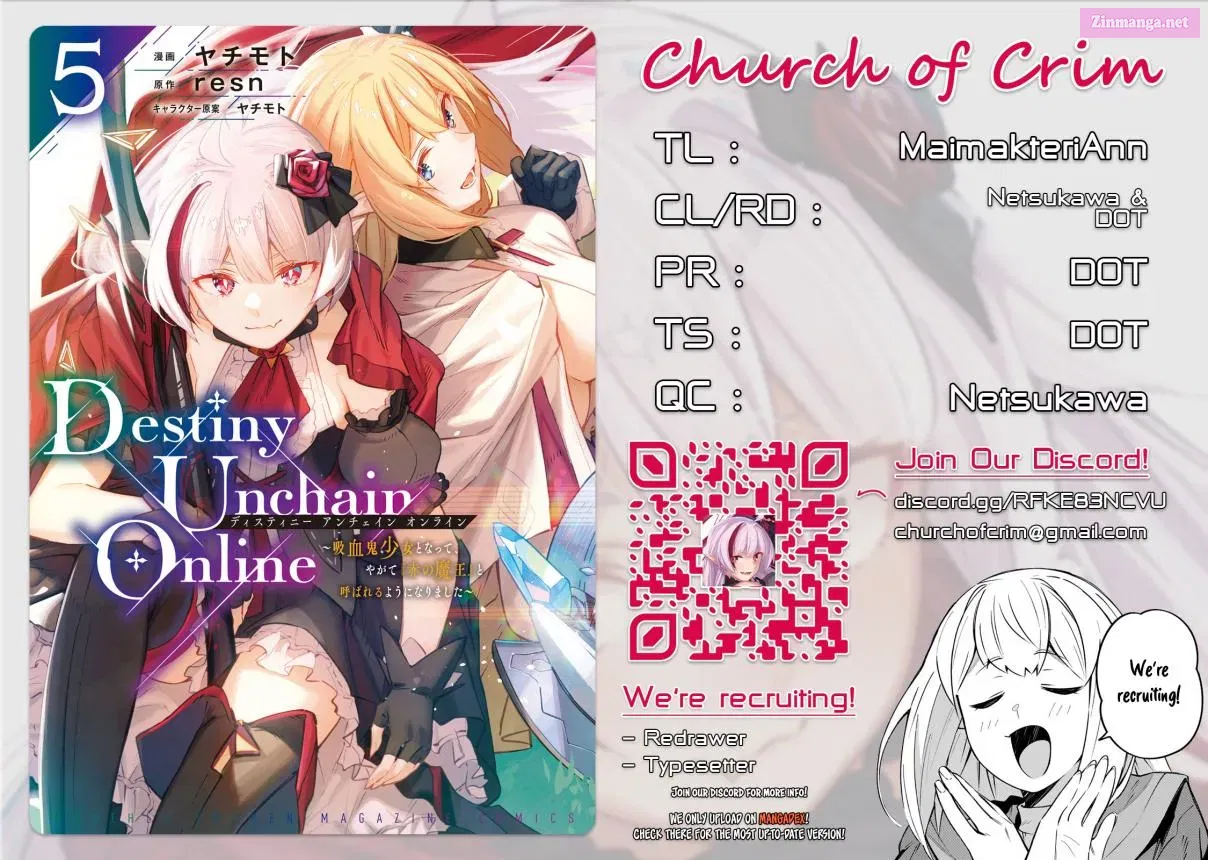 Destiny Unchain Online ~Kyuuketsu-ki Shoujo to natte, Yagate『 Aka no Maou』to Yobareru You ni Narimashita~ Zinmanga X Chapter 37 Page 1