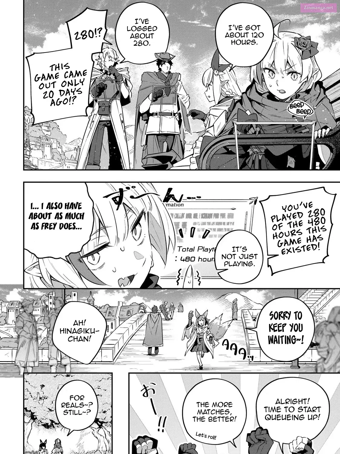 Destiny Unchain Online ~Kyuuketsu-ki Shoujo to natte, Yagate『 Aka no Maou』to Yobareru You ni Narimashita~ Zinmanga X Chapter 37 Page 8
