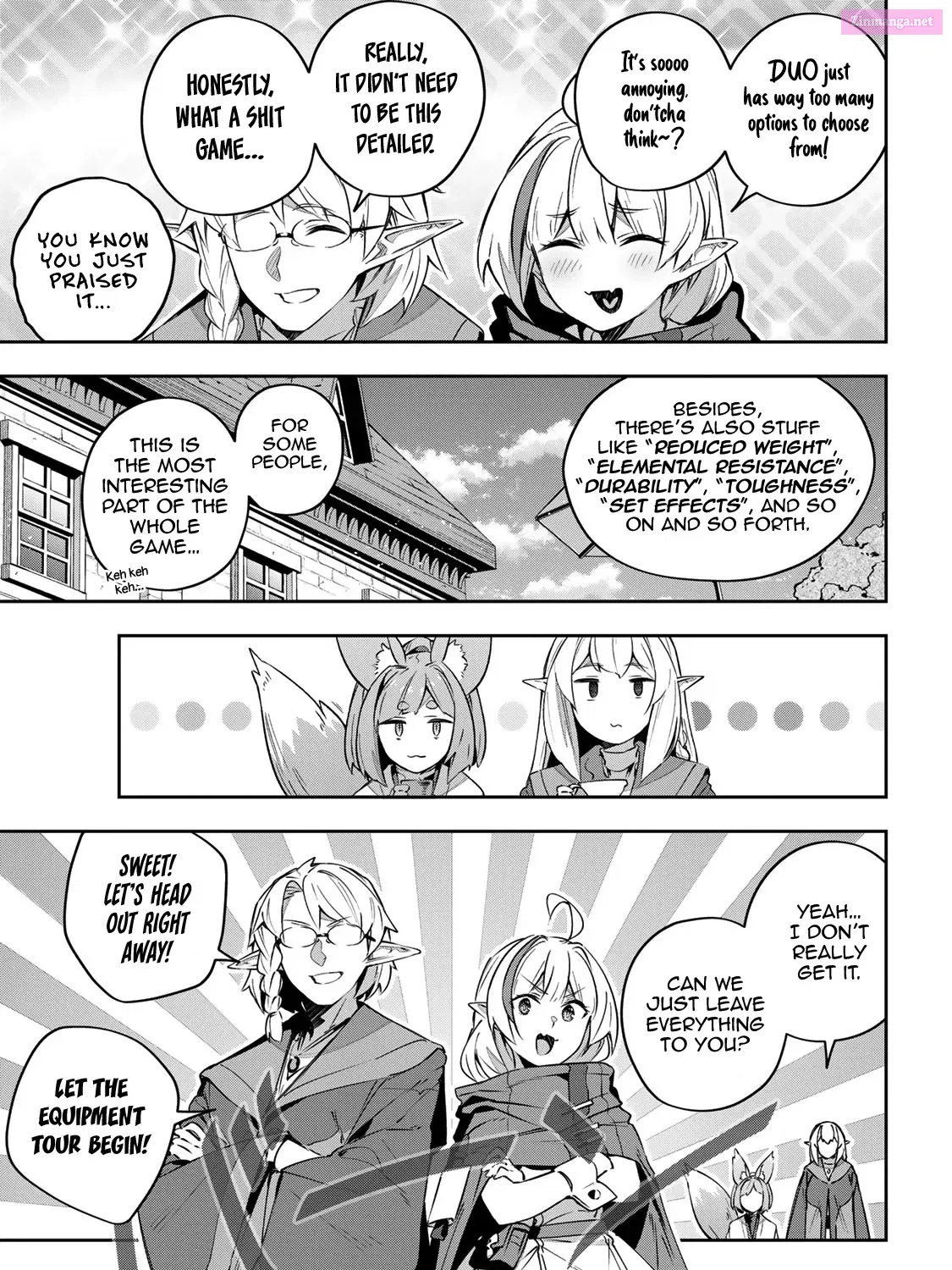 Destiny Unchain Online ~Kyuuketsu-ki Shoujo to natte, Yagate『 Aka no Maou』to Yobareru You ni Narimashita~ Zinmanga X Chapter 33 Page 8