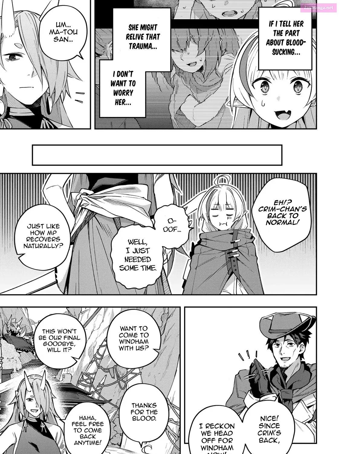 Destiny Unchain Online ~Kyuuketsu-ki Shoujo to natte, Yagate『 Aka no Maou』to Yobareru You ni Narimashita~ Zinmanga X Chapter 11 Page 36