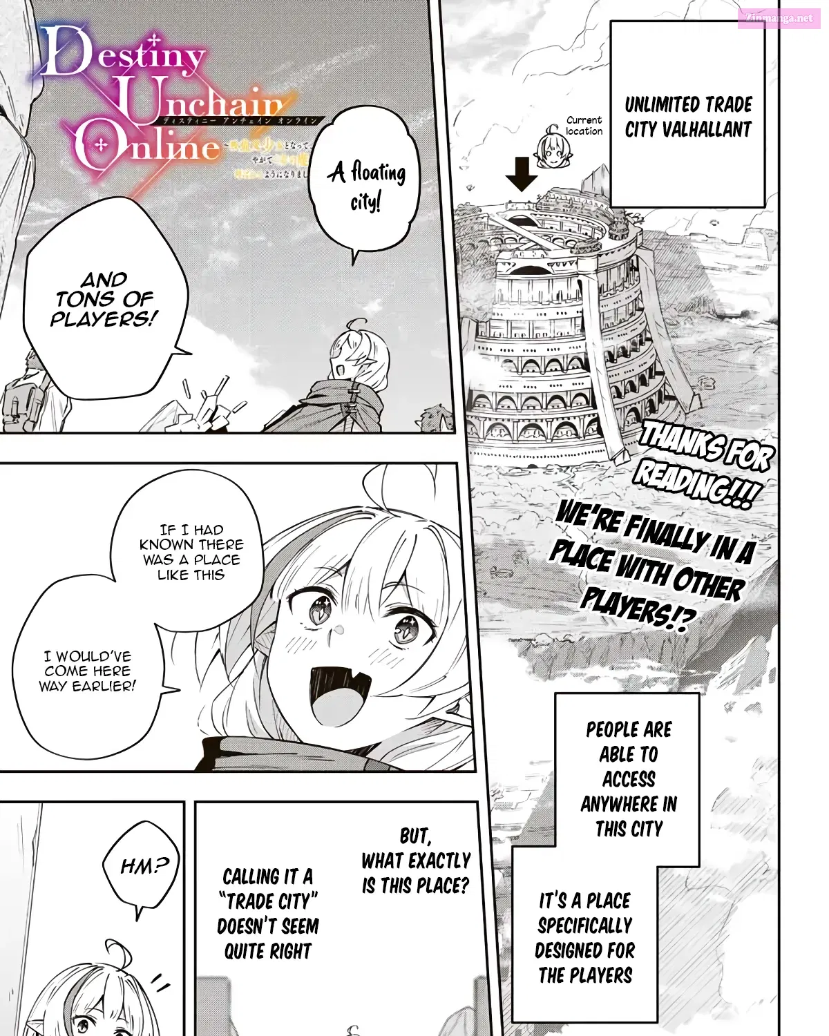 Destiny Unchain Online ~Kyuuketsu-ki Shoujo to natte, Yagate『 Aka no Maou』to Yobareru You ni Narimashita~ Zinmanga X Chapter 6 Page 3